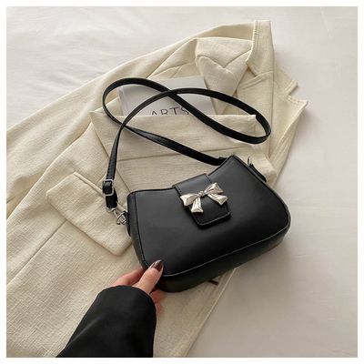 Trendy Bow bag with long belt_img_2