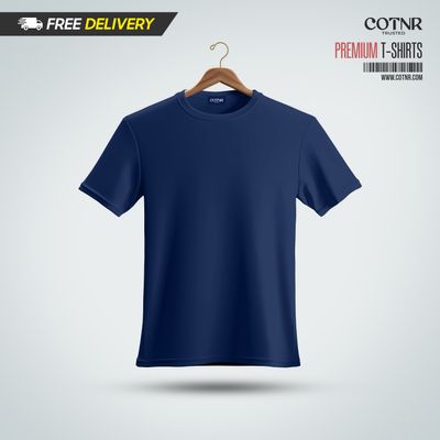Deep Blue classy t-shirt_img_0