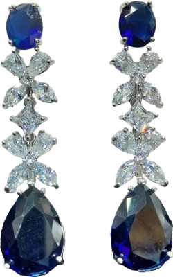 Sapphira Earrings - sterling silver post_img_1