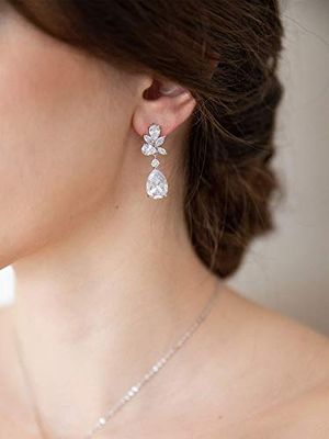 Charlotte silver stud earrings - sterling silver post_img_0