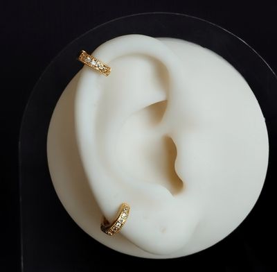 EM0 hoop earrings - 0.6 cm_img_1