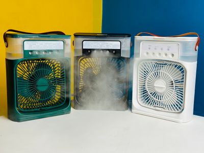 Portable Air Conditioner Air Cooler Fan For Room Mini Evaporative Colors Cooler Light AC Fan_img_9