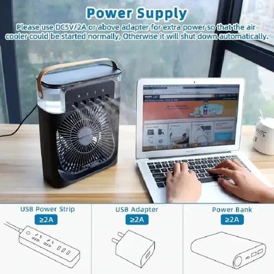 Portable Air Conditioner Air Cooler Fan For Room Mini Evaporative Colors Cooler Light AC Fan_img_11
