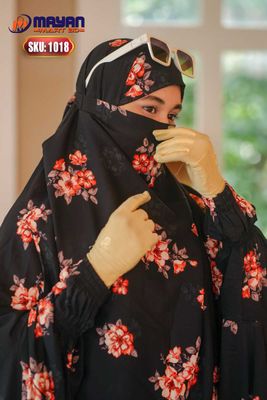 Soft Cherry Century Jilbab Floor Touch_img_0