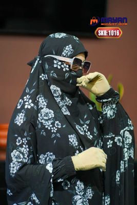 Soft Cherry Century Jilbab Floor Touch_img_1