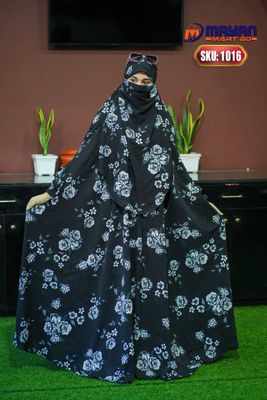 Soft Cherry Century Jilbab Floor Touch_img_2