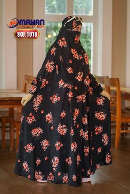 Soft Cherry Century Jilbab Floor Touch_img_5