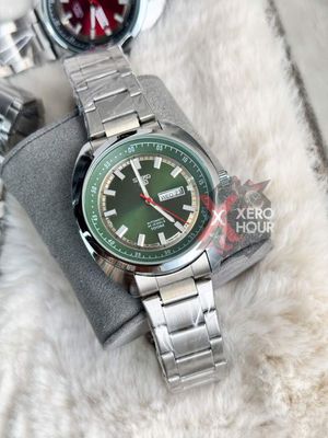 Seiko || SS Strap || Swift Movement || Silver Green || Powerful Lume_img_0