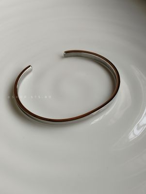 Benedict cuff bracelet - silver [ unisex ]_img_1