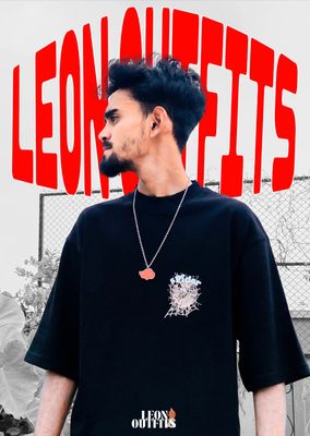 [ PREMIUM EDITON ] Men’s Oversized Heavyweight Drop Shoulder T-Shirt in Black._img_1