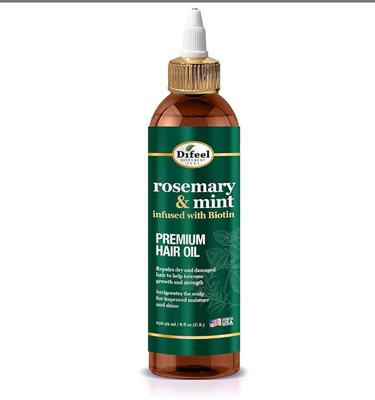 Difeel Rosemary & Mint Premium Hair Oil (237 ml)  (COS1110)_img_0