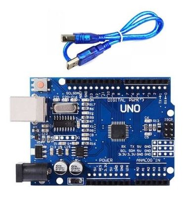 UNO R3 Development Board ATMEGA328P CH340 / ATEGA16U2 Compatible For Arduino with Cable R3/R4 UNO Proto Shield Expansion Board_img_1