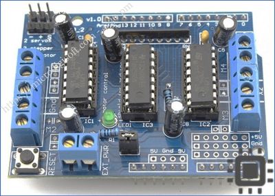 L293d Stepper Motor Driver Board Control Shield Module Motor Drive Expansion Board For Arduino Mega2560 4-Channel Uno R3_img_2