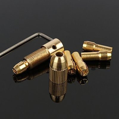 Small Electric Drill Chuck Set 7 Pcs Set For 0.5mm,1mm,1.5mm, 2.3mm & 3mm Shaft Motor