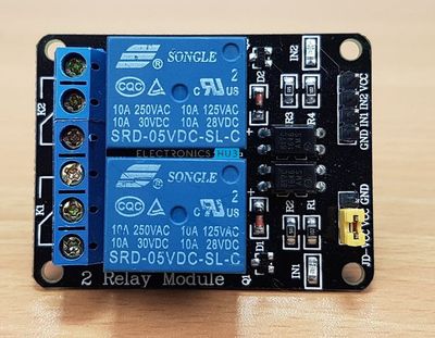 5V 4 Channel Blue Color Relay Module