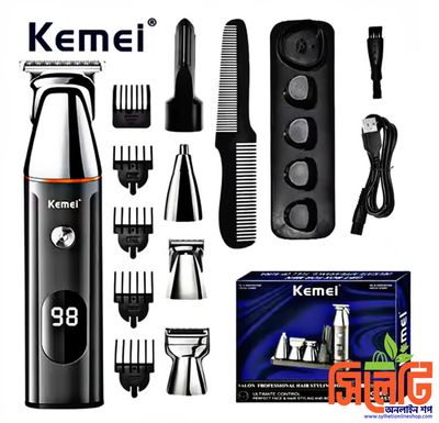 Kemei KM-5857 5 in 1 Professional Hair Trimmer_img_0