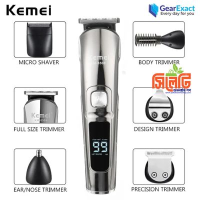Kemei KM-8508 Multi-grooming kit 11-in-1 Beard, Hair, Body, and Face for Men_img_1