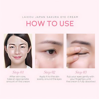 Laikou Japan Sakura Eye Cream – 30gm_img_2