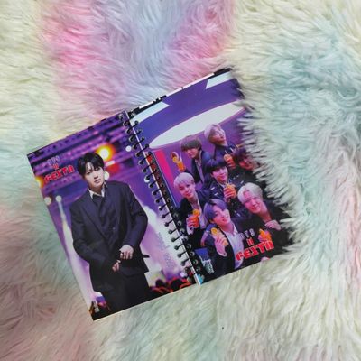 Small Notebook-Purple OT7 and purple Jungkook_img_0