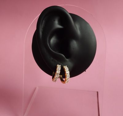 Charmant Hoop earrings EM5 - 1.5 cm_img_0