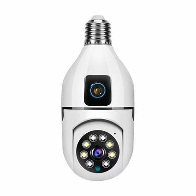 Dual Lens V380 Pro PTZ Bulb IP Night Vision Camera_img_0