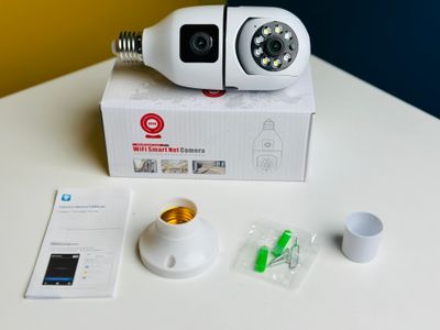 Dual Lens V380 Pro PTZ Bulb IP Night Vision Camera_img_3