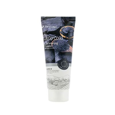3W Clinic Charcoal Cleansing Foam – 100ml - 8809772620292_img_1