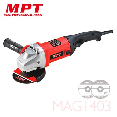 MPT 5" Angle Grinder, 1400w, M14, switch at handle, Model : MAG1403_img_1