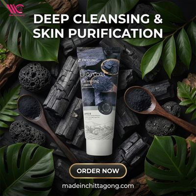 3W Clinic Charcoal Cleansing Foam – 100ml - 8809772620292_img_0