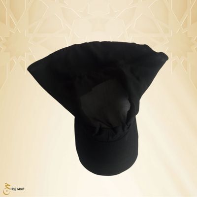 Women Hajj Nikab Cap Suncap - Ar-R'aoof BD_img_3