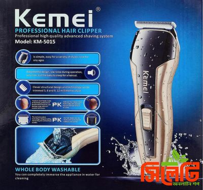 Kemei KM-5015 Professional High Quality Washable Hair Clipper_img_0
