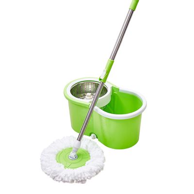 Regular Rotary/Spin Mop Floor Cleaning Mop_RM-9586_Green_img_2