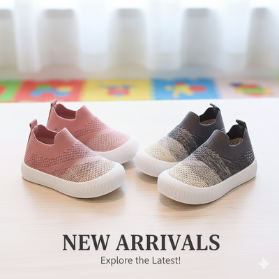 Kids Slip-On Breathable Knit Sneakers (9 months to 6 years) for yours BABUU_img_0