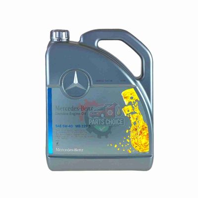 MERCEDES-BENZ SAE 5W-40 FULL SYNTHETIC ENGINE OIL 5L_img_0
