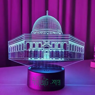 Al-Aqsa Mosque Multicolor Night Lamp_img_0