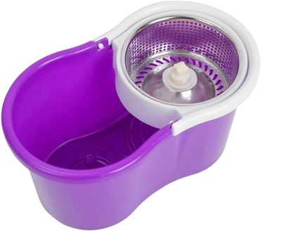 Regular Rotary/Spin Mop Floor Cleaning Mop_RM-9586_Purple_img_2