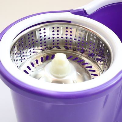 Regular Rotary/Spin Mop Floor Cleaning Mop_RM-9586_Purple_img_4