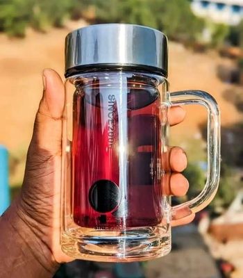 Double Layer Glass Transparent Flask Mug_img_1