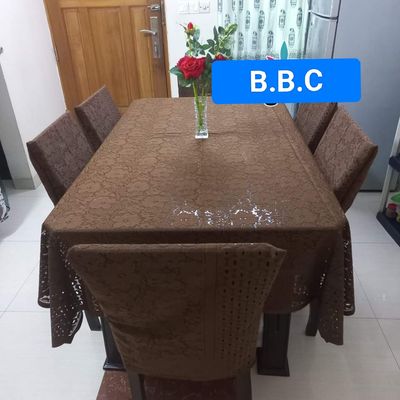 Indian Trigger fish 6 seater dining table cover set(7.5 / 5 fit)_img_3
