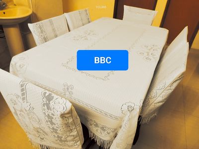 Indian Erotica Design 6 Seater Dining Table Cloth and chair cover(90/60)_img_3