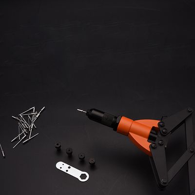 HARDEN 32" Folding Riveting Machine, Scissor Type, Suitable for use with 3.2,4,4.8,6,6.4mm rivets; 610114_img_4