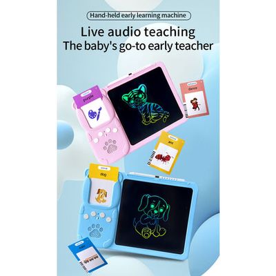 2in1 Early Education Device for Kids - Bilingual Audio Learning Tablet with Drawing Screen_img_4