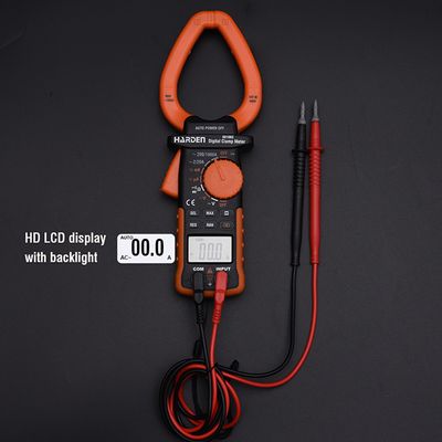 Harden 1000A Digital Clamp Multimeter (Max~1000A) AC DC LCD Display Power Tester Clamp Ampere Meter Digital Clamp Multimeter 661003_img_5