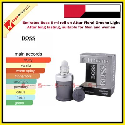Emirates Boss 6 ml roll on Attar Floral Light Attar long lasting, suitable for Men and women_img_0
