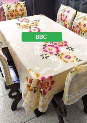 Indian shurma desing 6 seater dining table cloth(90/60) inch_img_3