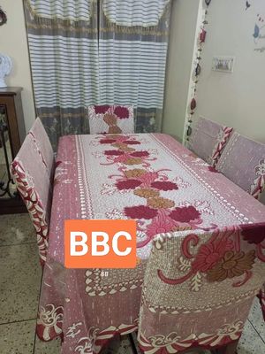 Elevate Your Dining Table With 6 Chair Dining Table Cloth Blackberry - Stylish Table Cover For A Elegant Look_img_1