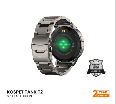 Kospet Tank T2 Smart Watch Special Edition – Silver Color_img_2