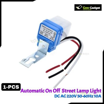Photo switch Automatic On Off Photocell Street Lamp Light Switch Controller DC AC 220V 50-60Hz 10A_img_0