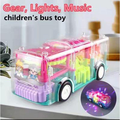 Gear Bus Musical Toy for Kids with 3D Light & Sound 360 Degree Rotating Battery Operated Toys_img_1