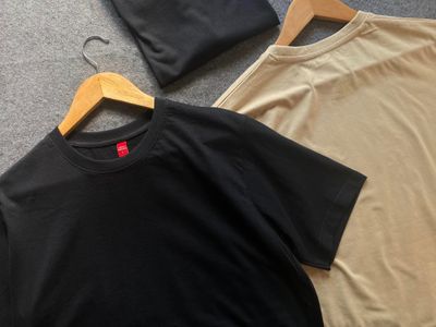 Solid Regular Fitted Half Sleeve T-Shirts_img_1
